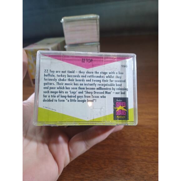 PRO SET SUPER STARS MUSICARDS LOT OF 600 PLUS EXCELLENT CONDITION - Picture 8 of 10